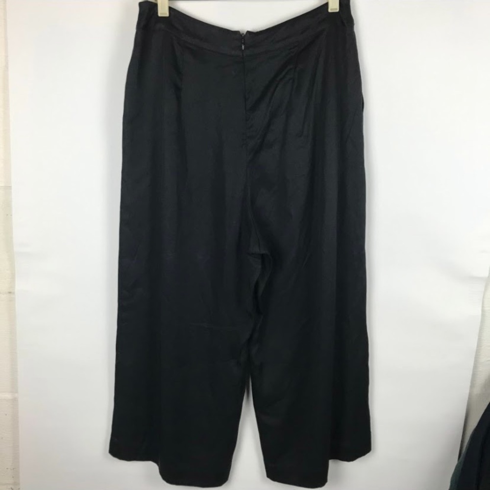 NWT Liz Claiborne Women’s Black Wide-Leg Dress Pants Size 8